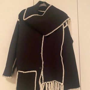 Totem Scarf Coat
